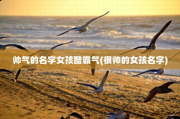 帅气的名字女孩酷霸气(很帅的女孩名字)