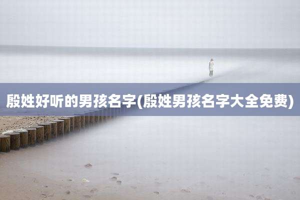 殷姓好听的男孩名字(殷姓男孩名字大全免费)