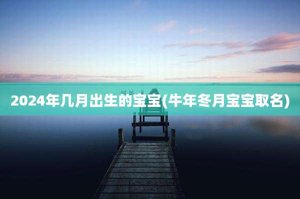 2024年几月出生的宝宝(牛年冬月宝宝取名)