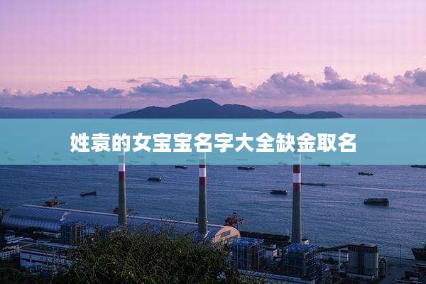 姓袁的女宝宝名字大全缺金取名