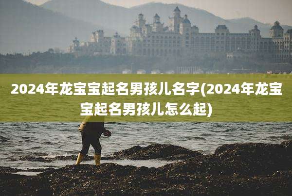 2024年龙宝宝起名男孩儿名字(2024年龙宝宝起名男孩儿怎么起)