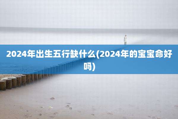 2024年出生五行缺什么(2024年的宝宝命好吗)