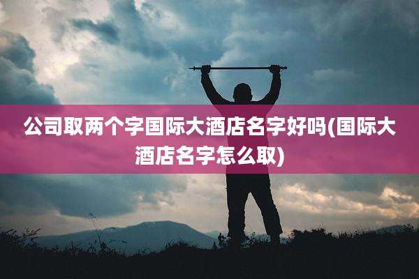公司取两个字国际大酒店名字好吗(国际大酒店名字怎么取)