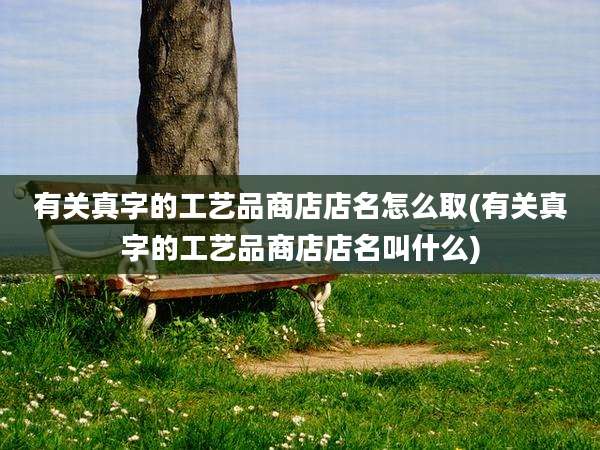 有关真字的工艺品商店店名怎么取(有关真字的工艺品商店店名叫什么)