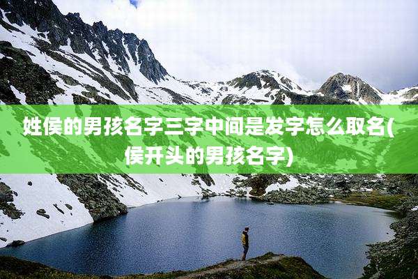 姓侯的男孩名字三字中间是发字怎么取名(侯开头的男孩名字)