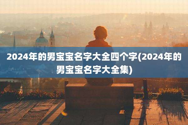 2024年的男宝宝名字大全四个字(2024年的男宝宝名字大全集)