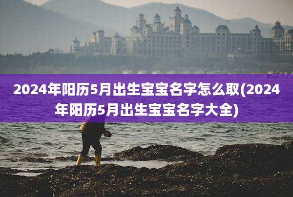 2024年阳历5月出生宝宝名字怎么取(2024年阳历5月出生宝宝名字大全)