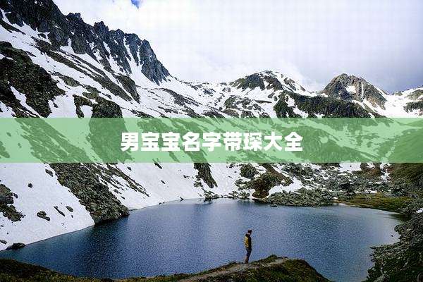 男宝宝名字带琛大全
