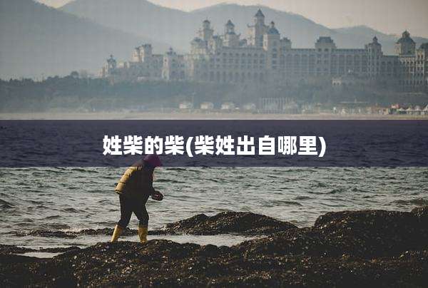 姓柴的柴(柴姓出自哪里)