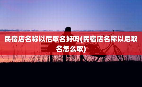 民宿店名称以尼取名好吗(民宿店名称以尼取名怎么取)