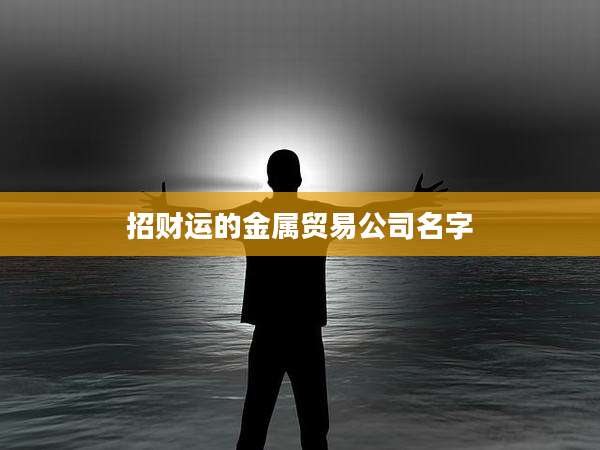 招财运的金属贸易公司名字
