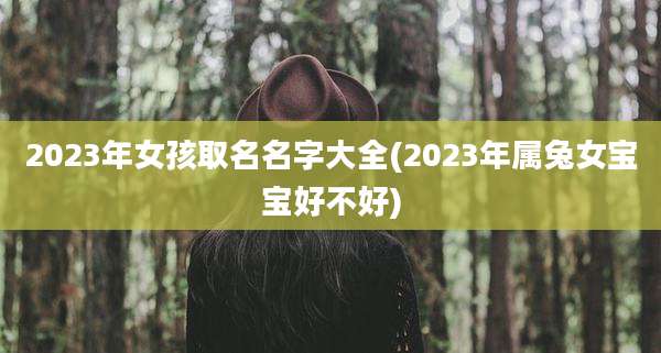 2023年女孩取名名字大全(2023年属兔女宝宝好不好)