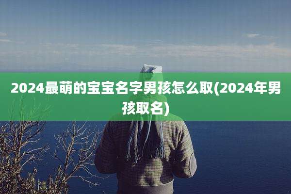2024最萌的宝宝名字男孩怎么取(2024年男孩取名)