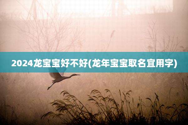 2024龙宝宝好不好(龙年宝宝取名宜用字)