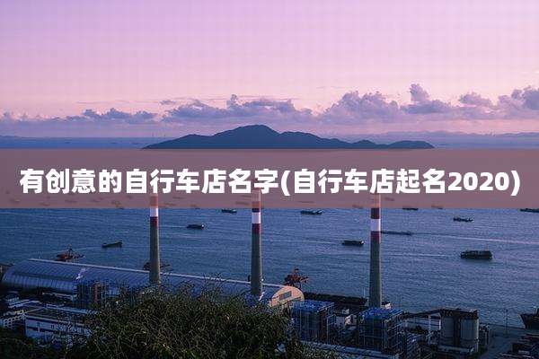 有创意的自行车店名字(自行车店起名2020)