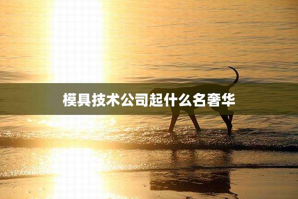 模具技术公司起什么名奢华
