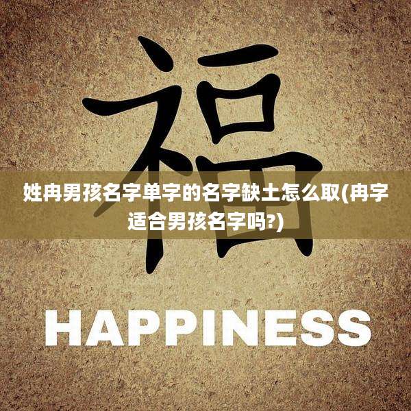 姓冉男孩名字单字的名字缺土怎么取(冉字适合男孩名字吗?)