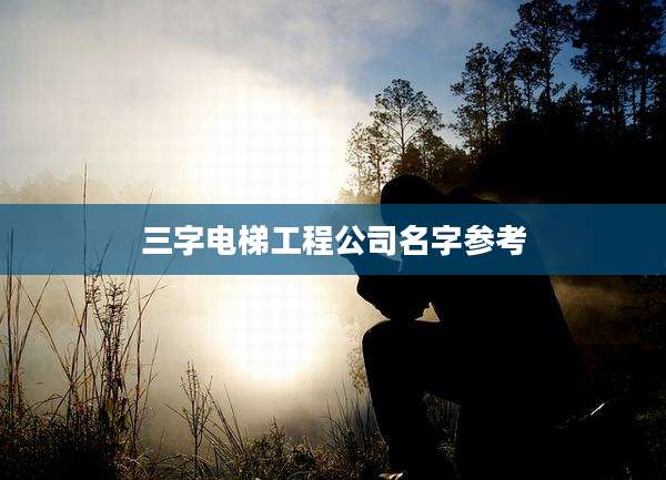 三字电梯工程公司名字参考