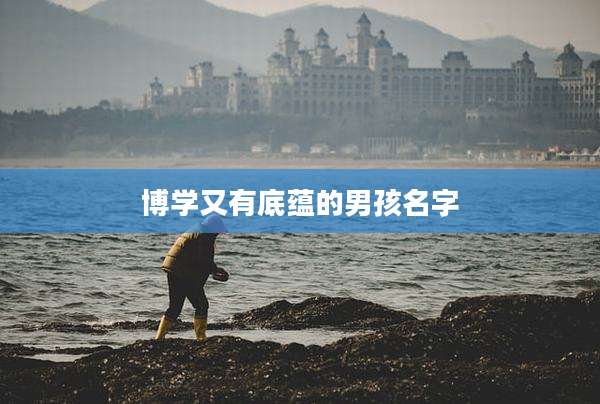 博学又有底蕴的男孩名字
