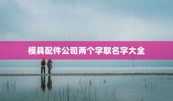 模具配件公司两个字取名字大全