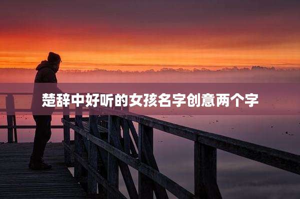 楚辞中好听的女孩名字创意两个字