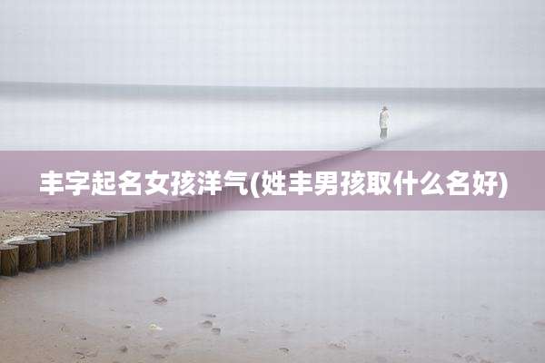 丰字起名女孩洋气(姓丰男孩取什么名好)