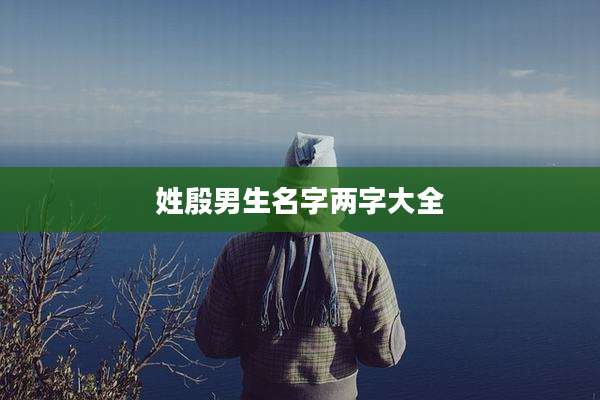 姓殷男生名字两字大全