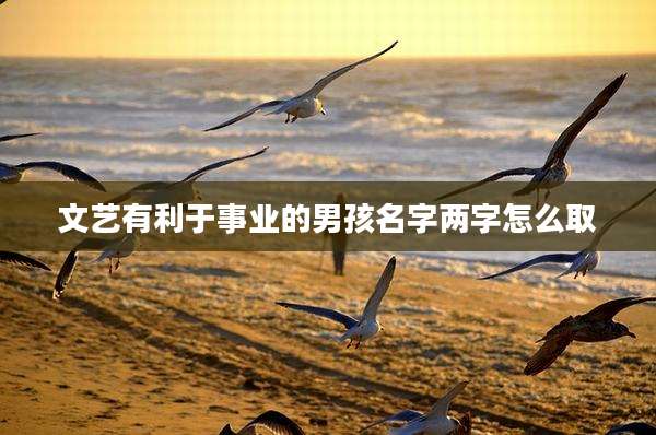 文艺有利于事业的男孩名字两字怎么取