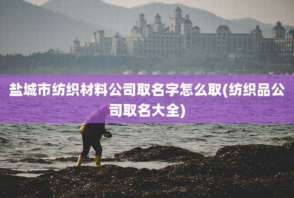 盐城市纺织材料公司取名字怎么取(纺织品公司取名大全)
