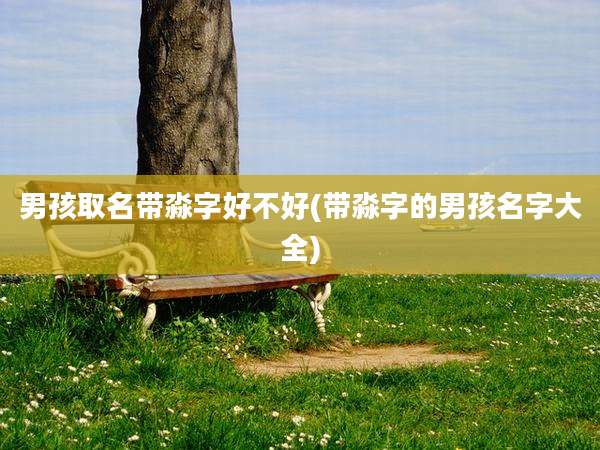 男孩取名带淼字好不好(带淼字的男孩名字大全)