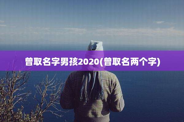 曾取名字男孩2020(曾取名两个字)