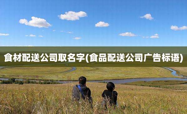 食材配送公司取名字(食品配送公司广告标语)
