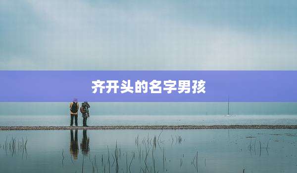 齐开头的名字男孩