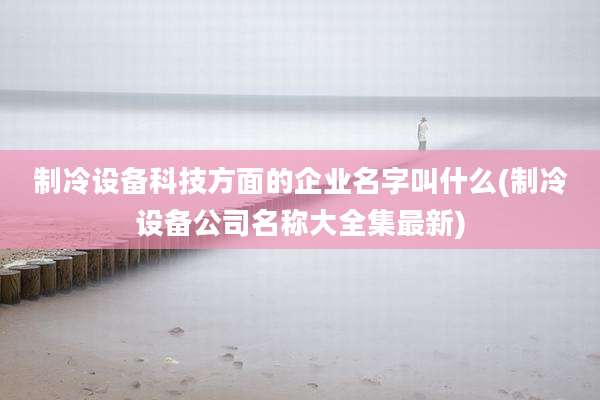 制冷设备科技方面的企业名字叫什么(制冷设备公司名称大全集最新)