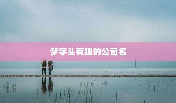 梦字头有趣的公司名