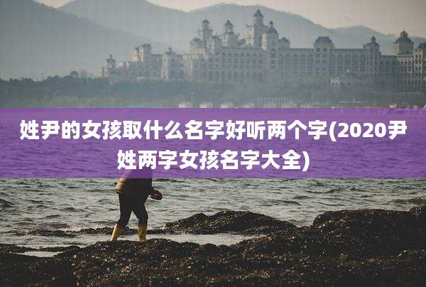 姓尹的女孩取什么名字好听两个字(2020尹姓两字女孩名字大全)