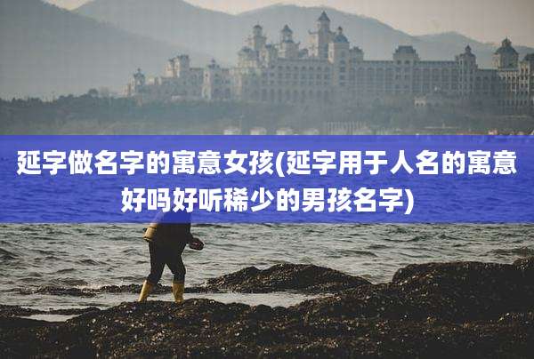 延字做名字的寓意女孩(延字用于人名的寓意好吗好听稀少的男孩名字)