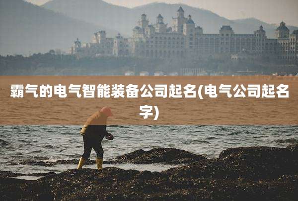 霸气的电气智能装备公司起名(电气公司起名字)