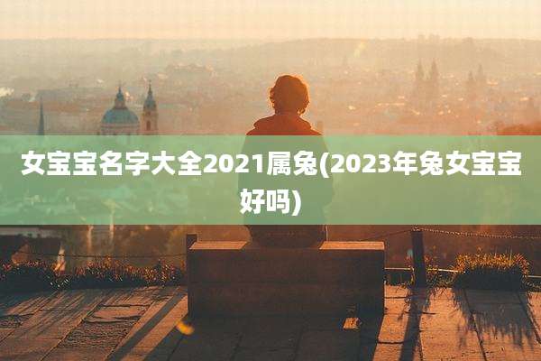 女宝宝名字大全2021属兔(2023年兔女宝宝好吗)