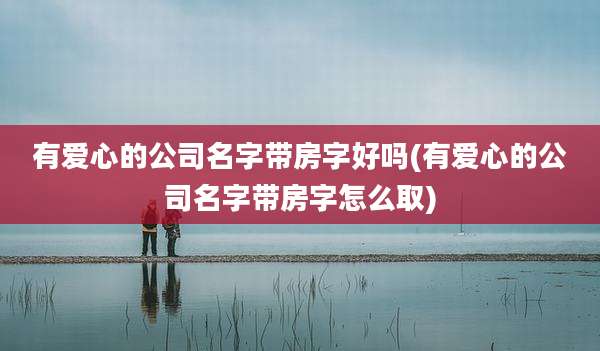 有爱心的公司名字带房字好吗(有爱心的公司名字带房字怎么取)