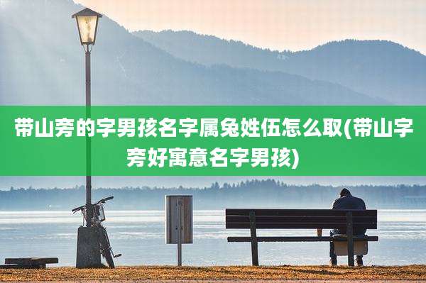 带山旁的字男孩名字属兔姓伍怎么取(带山字旁好寓意名字男孩)