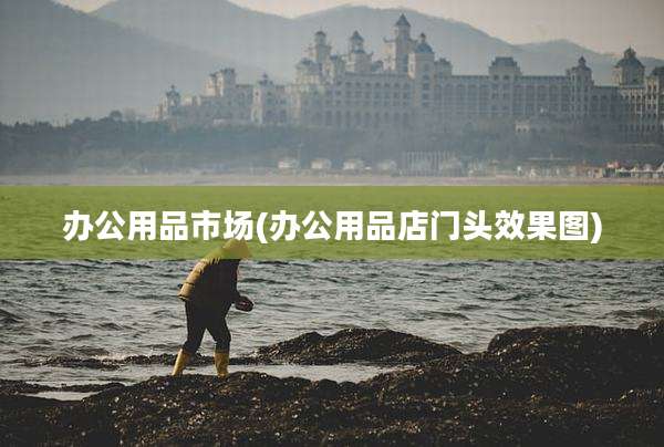 办公用品市场(办公用品店门头效果图)