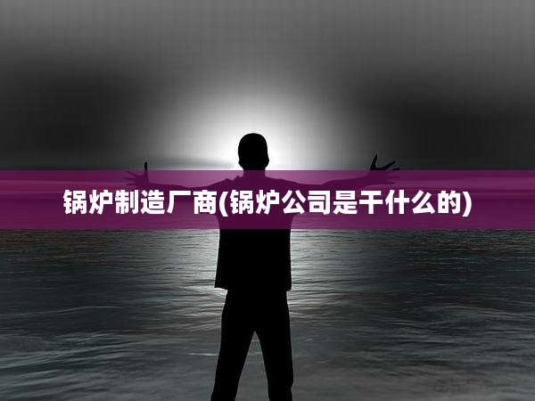锅炉制造厂商(锅炉公司是干什么的)