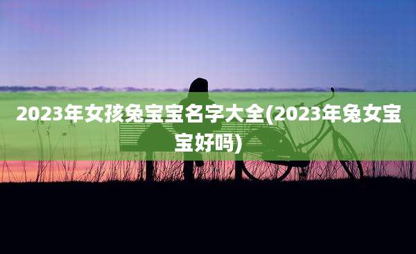 2023年女孩兔宝宝名字大全(2023年兔女宝宝好吗)
