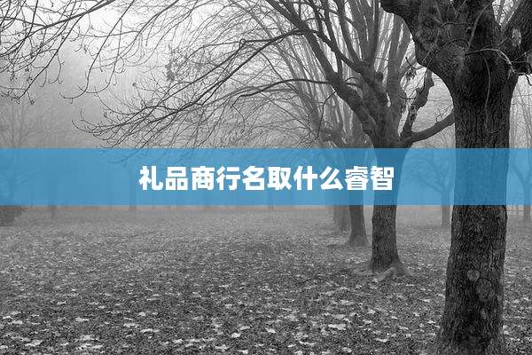 礼品商行名取什么睿智