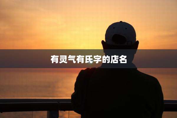 有灵气有氏字的店名