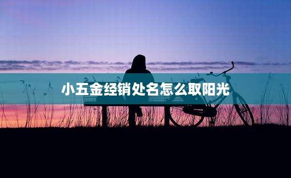 小五金经销处名怎么取阳光