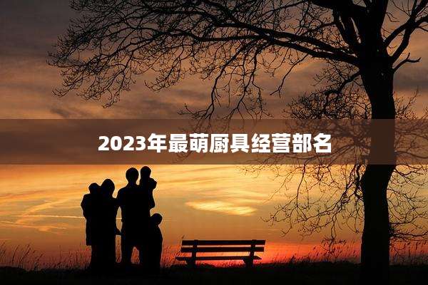 2023年最萌厨具经营部名