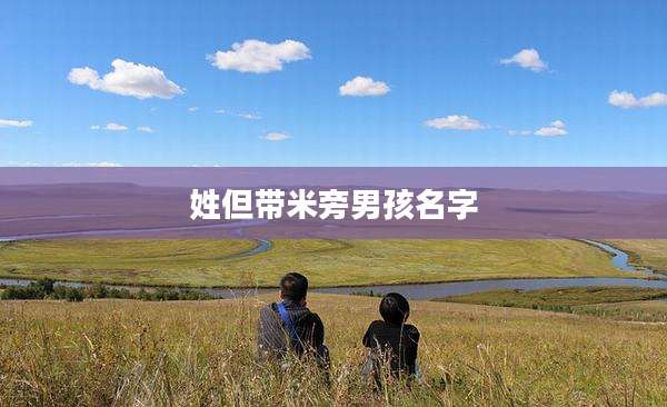 姓但带米旁男孩名字
