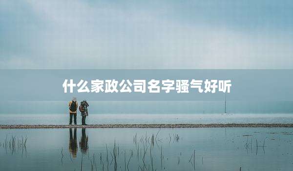 什么家政公司名字骚气好听